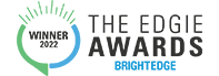 BrightEdge Edgie Awards 2022 Winner