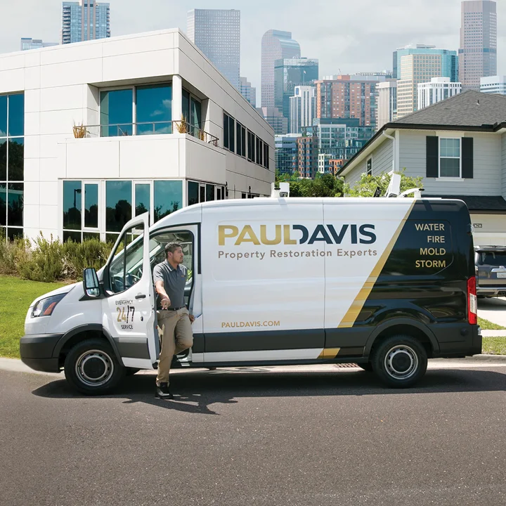 Paul Davis service van